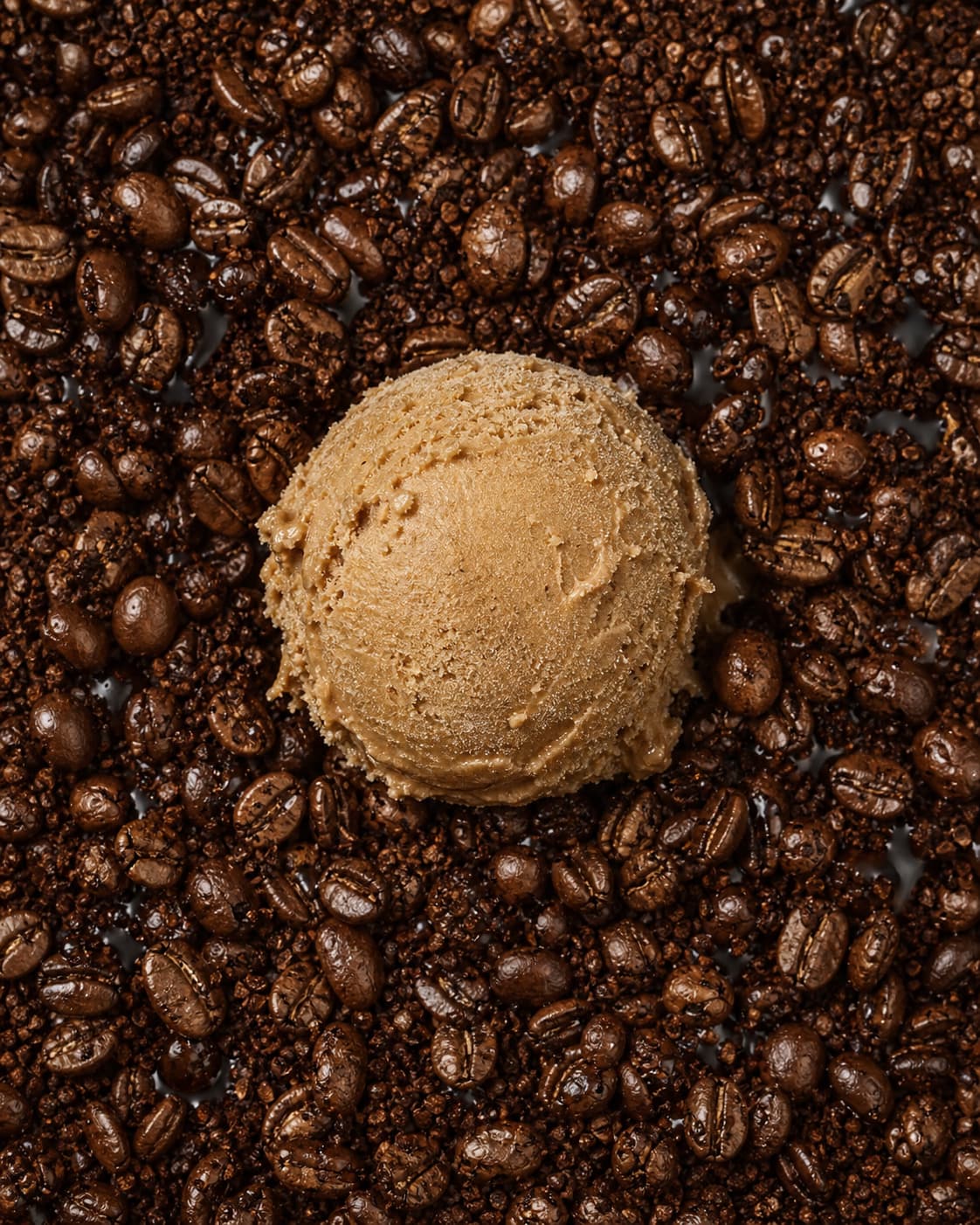 Helado de paila sabor Café