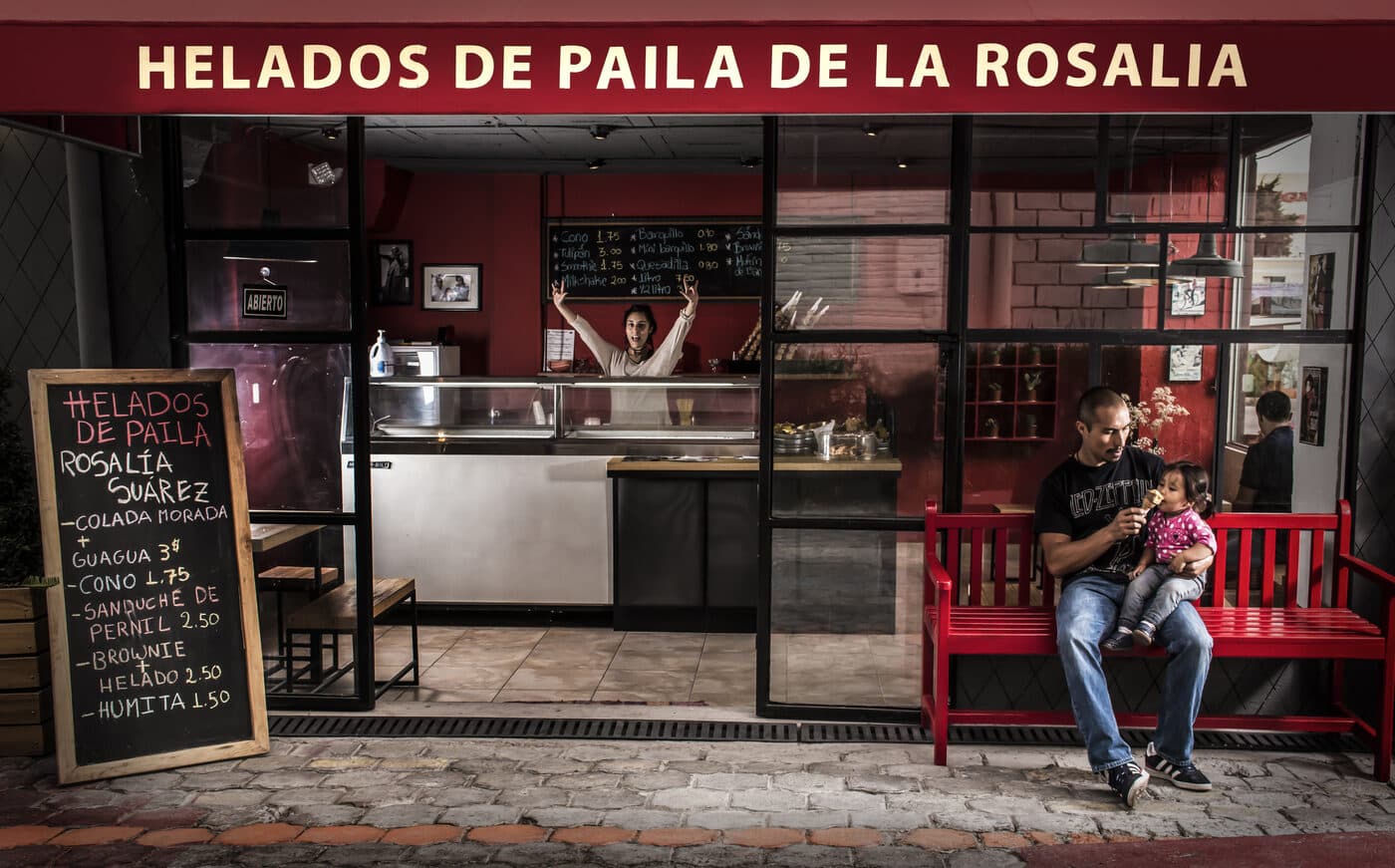 Fachada del local Rosalía